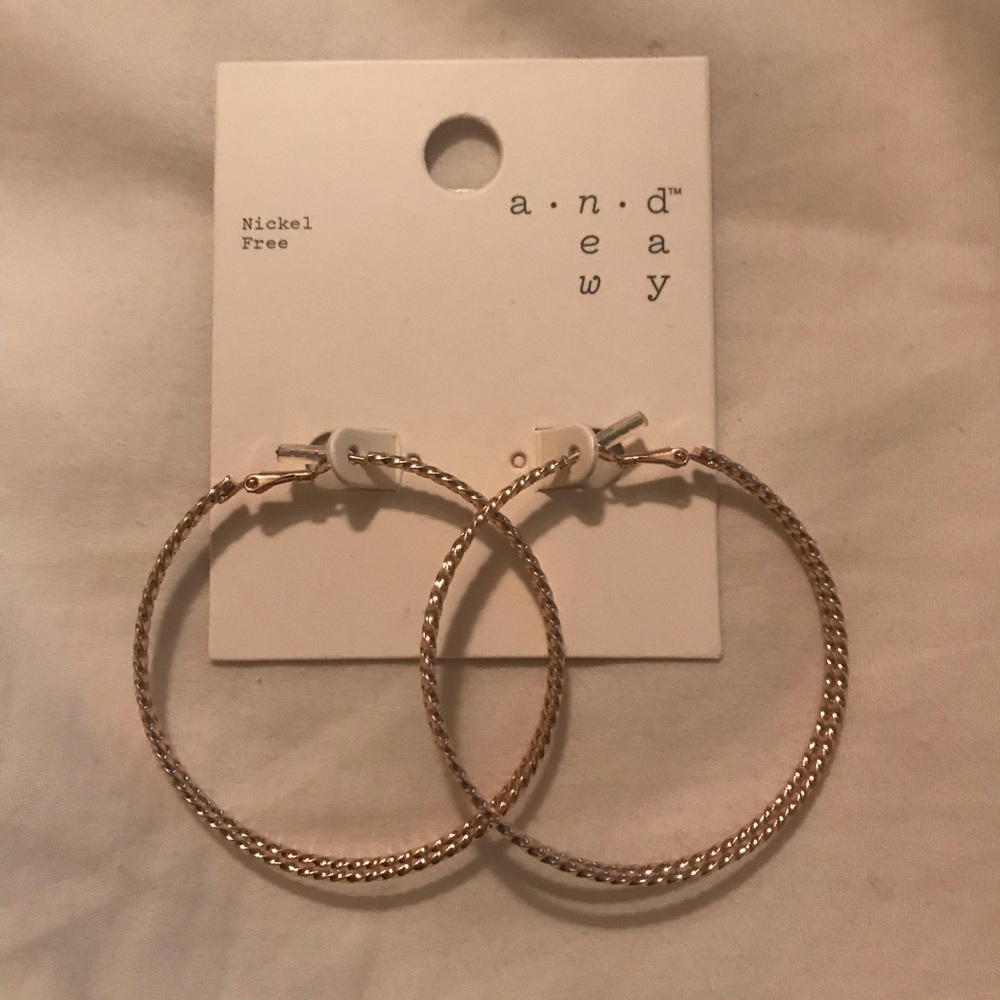 Hoop earrings